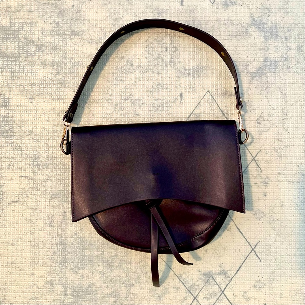 NWOT Unique Vegan Brown Purse